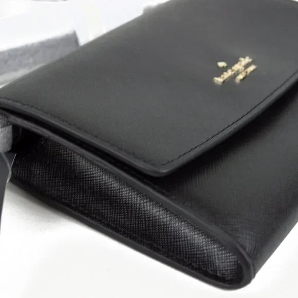 Kate Spade Black Perry Wallet on String - Picture 6 of 12